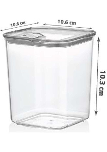 Vıp Ahmet Pratik Saklama Kabı 3 x 700 ml