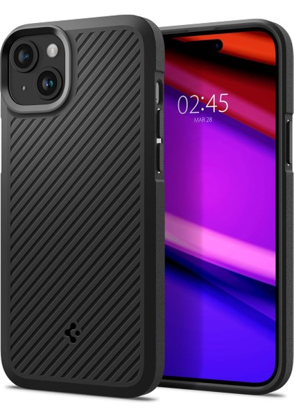 Apple iPhone 15 Plus Kılıf Core Armor Matte Black - ACS06454