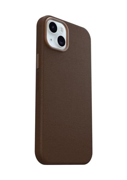Symmetry Serisi Kaktüs Deri Magsafe Apple iPhone 15 Plus Için Kılıf, Darbeye Dayanıklı, Düşmeye Karşı, Ince Koruyucu Kılıf, Askeri Standartlara Göre 3 x Daha Fazla Düşme, Kahverengi