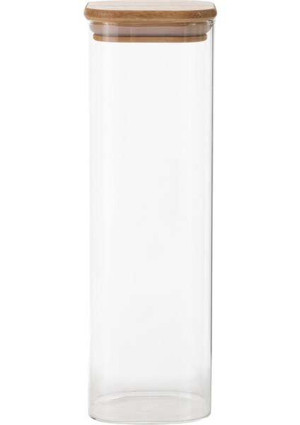 Concept Borosilikat Kare Kavanoz 1400 ml