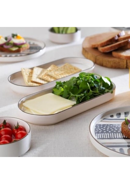 Sunny 4 Kişilik Kahvaltı Takımı 10 Parça-Gri