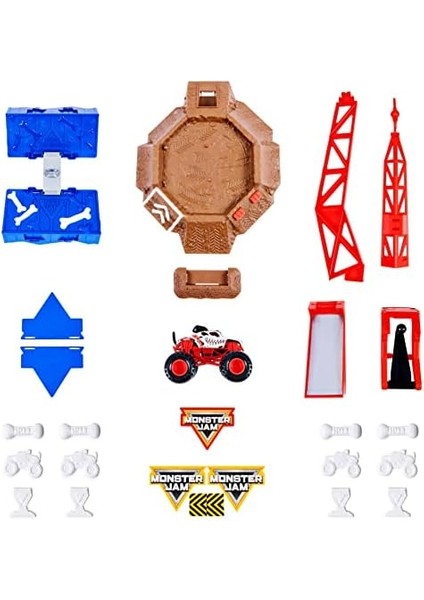 Jam 1:64 Oyun Seti Blastin Bones Monster Mutt Dalmatian