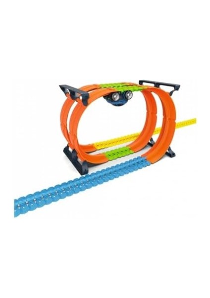 180912, Smoby Flextreme Superlooping Oyun Seti, Büyütülebilir Set, Tamamlayıcı, Uzun Ray Parçaları, Spiral Sürüş, Smoby Flextreme Superlooping Set