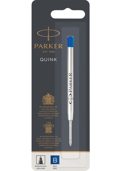Pk Tükenmez Kalem Refill, Bls, B Uç, Mavi