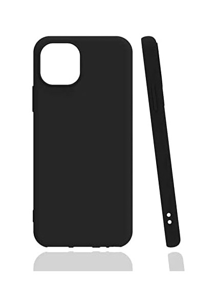 Apple iPhone 13 Pro Max Ile Uyumlu Kılıf Bye Silikon Arka Kapak Siyah
