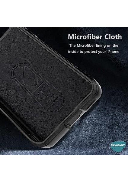 Apple iPhone 13 Pro Için Kılıf Oslo Prime Siyah [Apple iPhone 13 Pro ile Uyumlu Kılıf - Siyah]