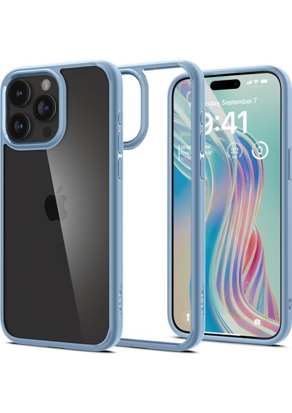 Apple iPhone 15 Pro Max Kılıf Ultra Hybrid Sierra Blue - ACS06572