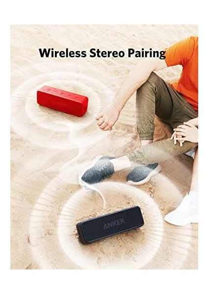 Soundcore 2 Taşınabilir Hoparlör, Siyah