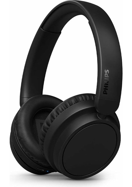 TAH5209BK Hafif Kulak Üstü Kablosuz Bluetooth Kulaklık, Pasif Gürültü Yalıtımlı, 65 Saat Çalma Süresi, Net Çağrılar, Dinamik Bas, 2 Saat Usb-C Şarj, Siyah