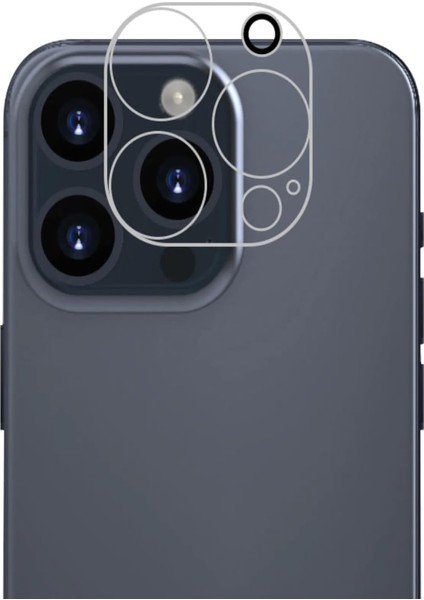 Iletişim Apple iPhone 15 Pro Max Ile Uyumlu Kamera Lensi Koruma Camı