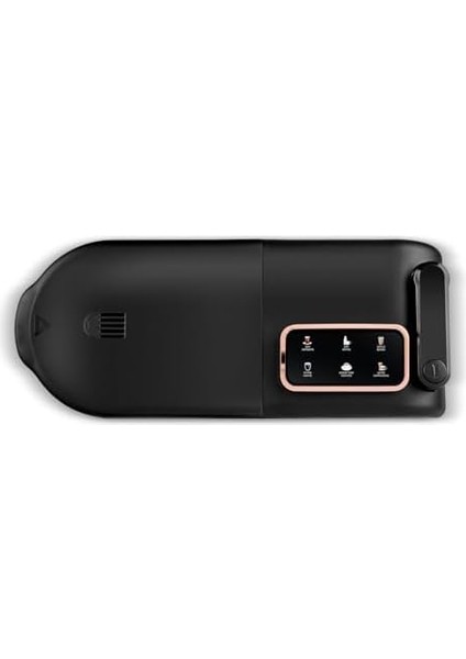 Hatır Plus Barista 6 In 1 Latte Cappucino ve Közde Türk Kahvesi Makinesi Black Copper