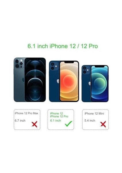 Apple iPhone 12 Kılıf Boyun Omuz Askılı Ipli Anti Şok Köşe Korumalı Şeffaf Silikon Kmp ile Uyumlu