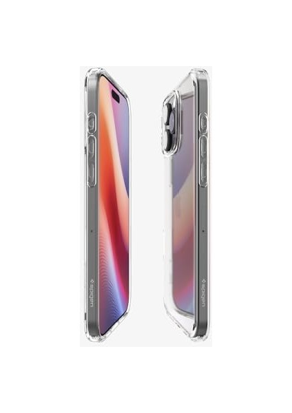 Apple iPhone 16 Pro Kılıf Crystal Hybrid Crystal Clear - ACS08161