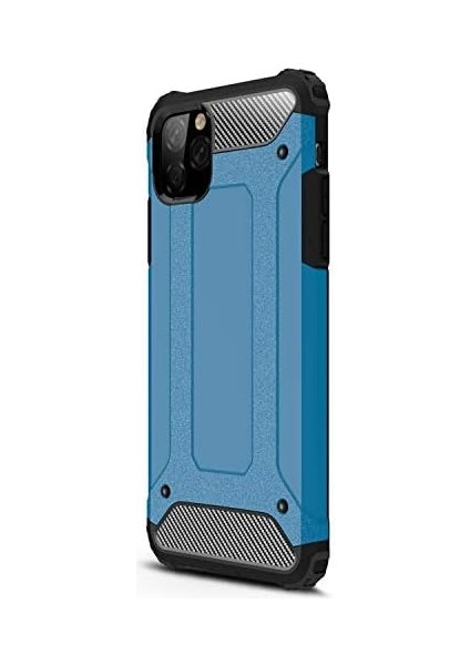 Apple Apple iPhone 11 Pro Max (6.5'') Için Kılıf Rugged Armor Mavi [Apple iPhone 11 Pro Max ile Uyumlu Kılıf - Mavi]