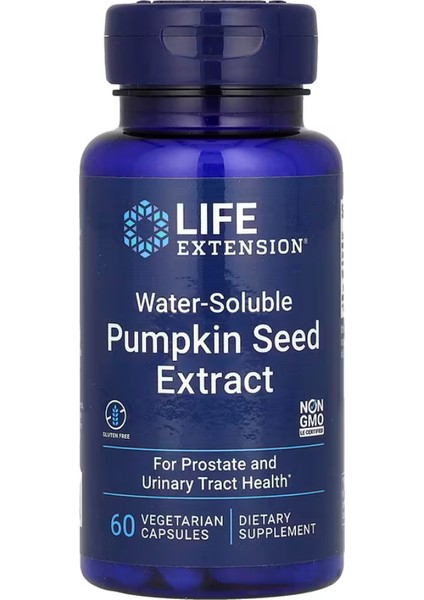 Water-Soluble Pumpkin Seed Extract 262 mg 60 Vegetarian Capsules