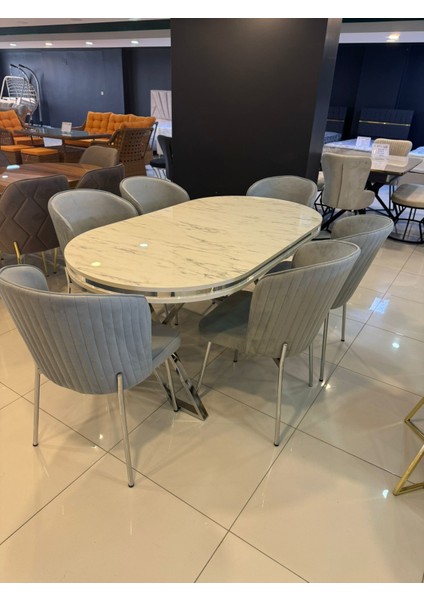 Yemek Mutfak Masa - 90 x 170 Mdf (Sandalyeler Dahil Değildir)