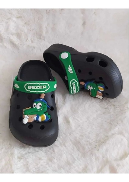 Erkek Çocuk Cros, Bahçe, Plaj, Havuz ve Günlük Çocuk Terlik Sandalet