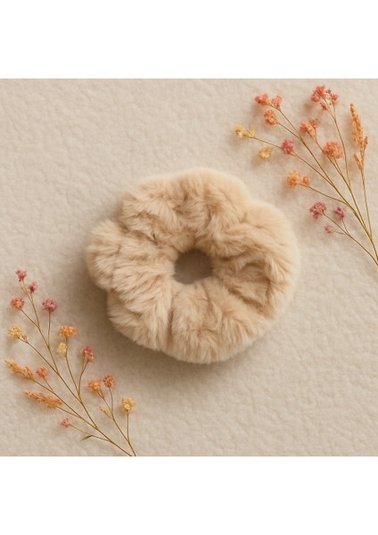 3'lü Simit Toka, Peluş Yumuşak Tüylü Simit Toka