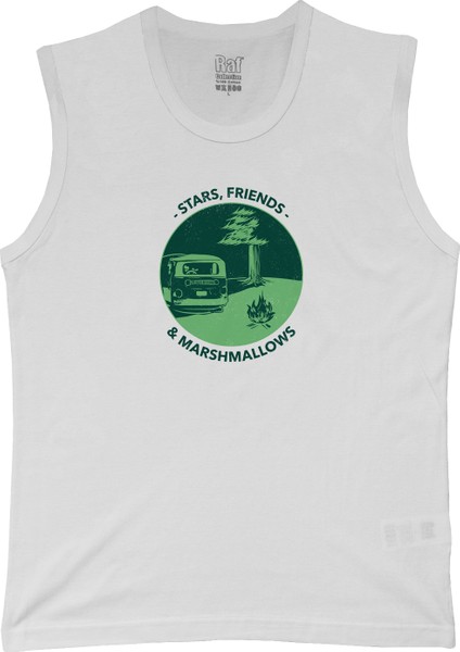 Erkek Kolsuz Tişört Dijital Baskılı