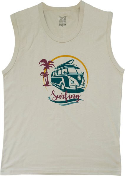 Erkek Kolsuz Tişört Dijital Baskılı