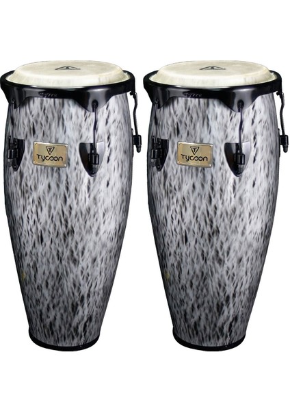 10''+11'' Supremo Kinetic Steel Conga Seti (SUPR2BSKSS)