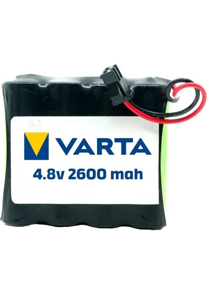 Varta 4.8V 2600MAH Siyah Soketli Ni-Mh Oyuncak Araba Pili