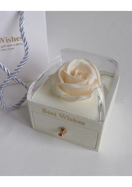 Beyaz Takı Kutusu-Ürünler Dahil Değildir