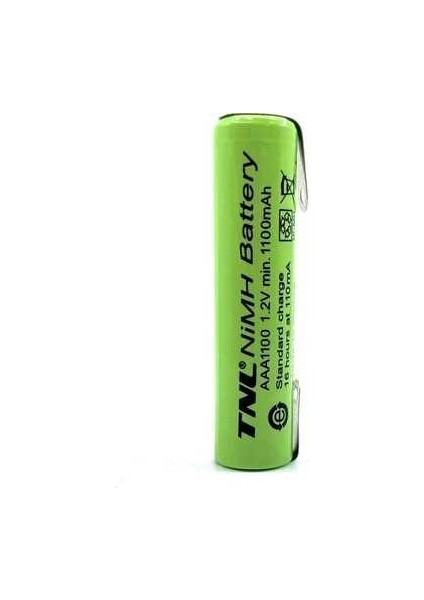 1100MAH 1.2V Aaa Puntalı Nimh Traş Makinesi Pili