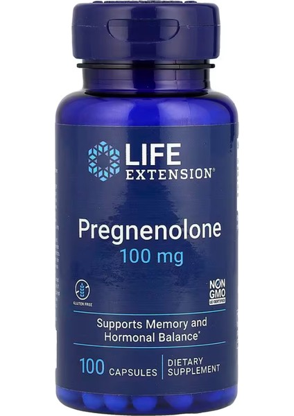 Pregnenolone 100 mg 100 Capsules VR55