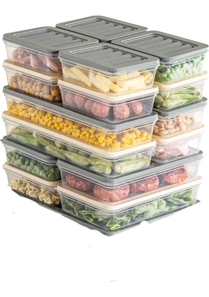 Buzdolabı Düzenleyici buzluk saklama kabı buzdolabı organizer set buzluk düzenleyici