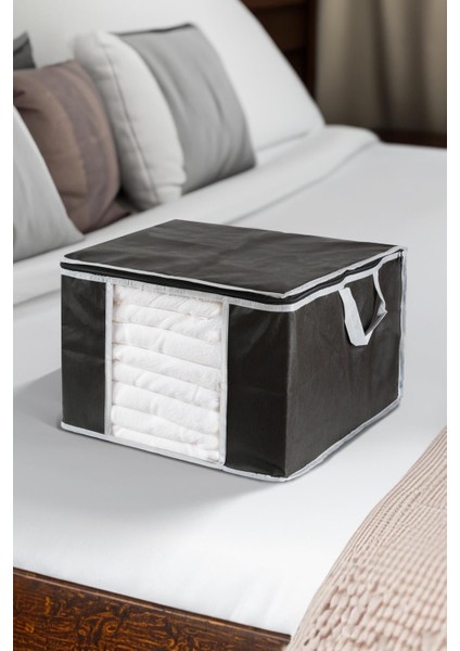 Siyah Pencereli Yastık Yorgan Kazak Hurcu Saklama Çantası Hurç fiyatları