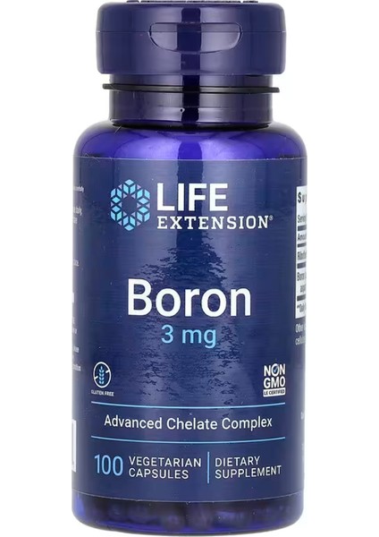 Boron 3 mg 100 Vegetarian Capsules VR55