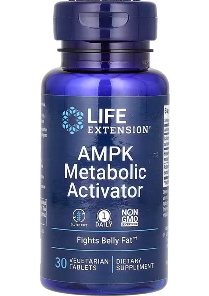 Ampk Metabolic Activator 30 Vegetarian Tablets VR66