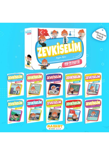 Zevkiselim 10 Kitap Hikaye Set Maskot Çocuk Yayınları