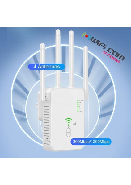 Wifi Menzil Genişletici ve Kamera Bir Arada
