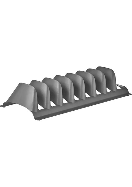 2 Adet 8 Bölmeli Tencere Kapak Rafı - Simple Tabaklık - Kapak Organizeri