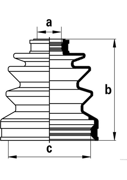 Honda Accord Aks Dış Körüğü 44325-SB0-300 modelleri