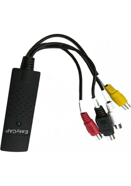 Kamera Vhs Tv Analog Cihazlardan Usb Easycap 4 Kanal Video Capture Kartı