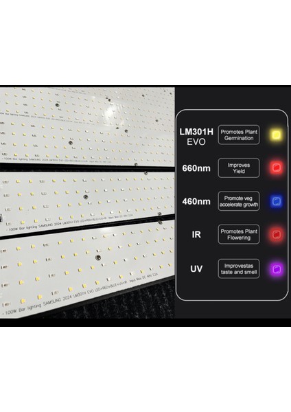 Southern Sun SN6500 Bitki Yetiştirme Lambası Full Spectrum Bitki Yetiştirme Ledi Grow Lamp Plant Light