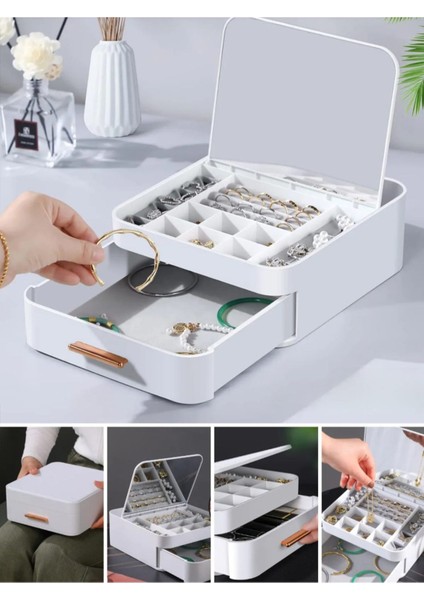 Aynalı Takı Organizeri