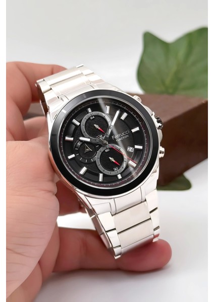 Function Gümüş Çelik Kordonlu Erkek Kol Saati – zmfer002