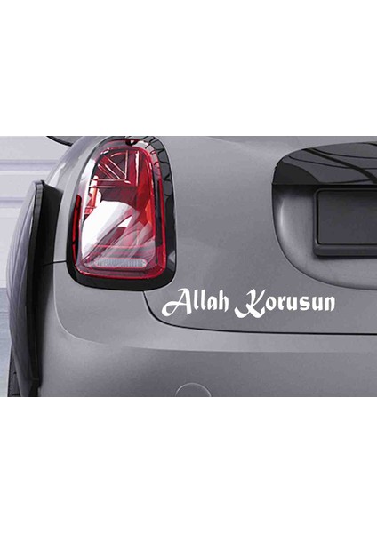 MUGSHOP. Allah Korusun, Araba Motor Laptop Kask Traktör Oto Stickeri KARAVAN STİCKERİ. ARABA YAZILARI. ARMA. LOGO.
