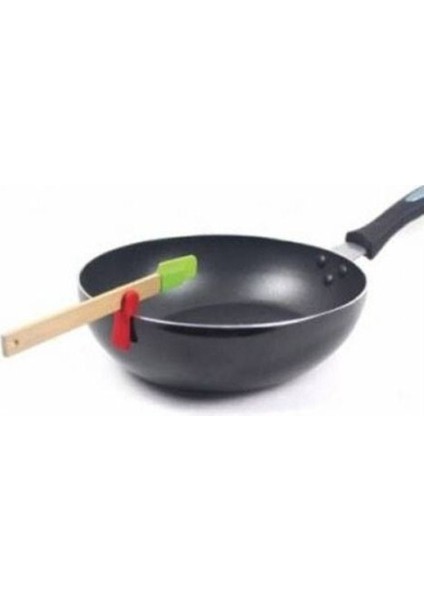 Silikon Tava Kaşık Tutacağı 3'lü Paket modelleri