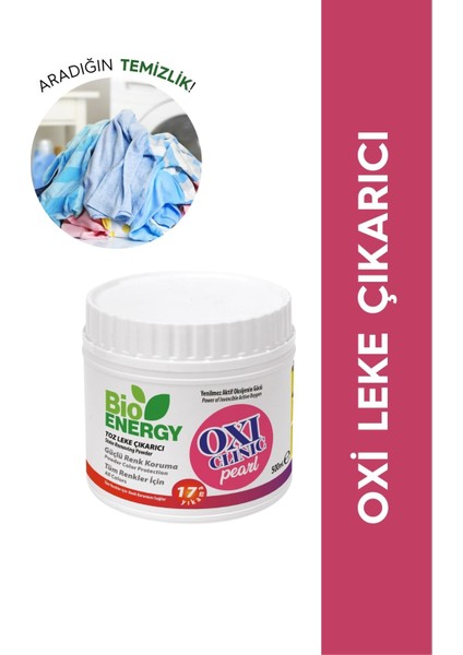 Bioenergy Oxi Clinic Toz Leke Çıkarıcı 500G