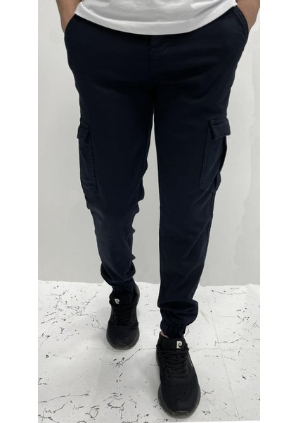 Big Rodoc Slım Fıt Erkek Paça Lastikli Kargo Pantolon