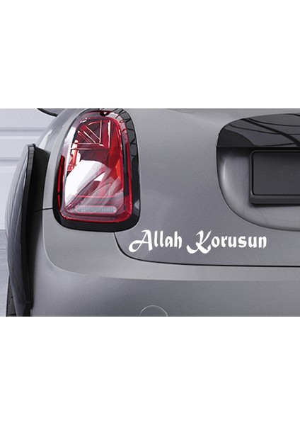 MUGSHOP. Allah Korusun, Araba Motor Laptop Kask Traktör Oto Stickeri KARAVAN STİCKERİ. ARABA YAZILARI. ARMA. LOGO.
