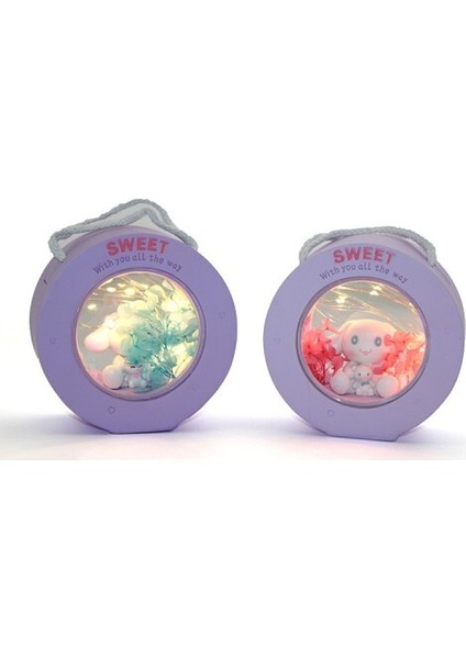 Polyester Hello Kitty Cinnamoroll Masa Üstü Lamba