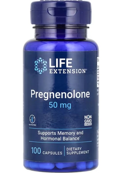 Pregnenolone 50 mg 100 Capsules VR45