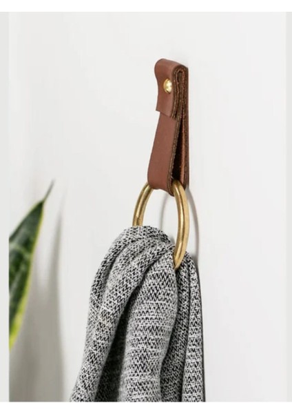 Suni Deri Halka Havluluk