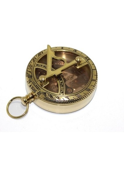 Pirinç Güneş Saati ve Pusula Modeli